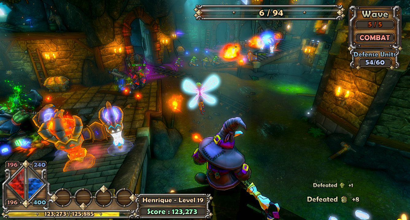 Review Dungeon Defenders Absurdly Deep Gamewit